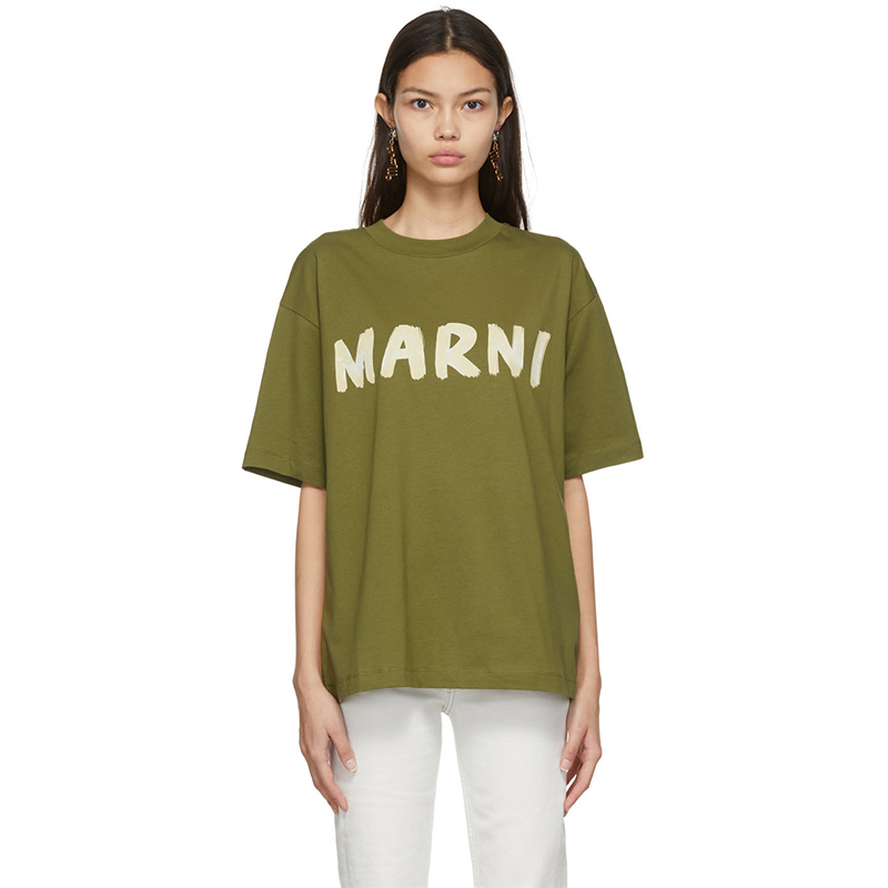 MARNI涂鸦字母T恤